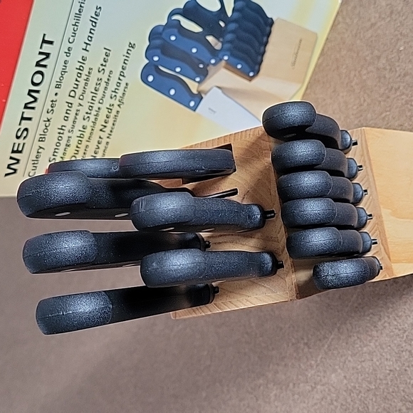 Sunbeam 13pc Westmont Cutlery Block Set - Picture 6 of 12